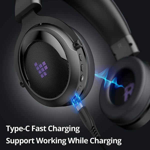 Tronsmart Shadow 2.4GHz Wireless Gaming Headset - Purple