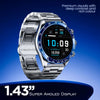 Tag Ai Smartwatch with Blue Silicone Strap