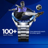 Tag Ai Smartwatch with Blue Silicone Strap