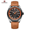 Navi Force Sport Fashion Watches Leather Seiko Movement Men’s Watch (NF-9209)