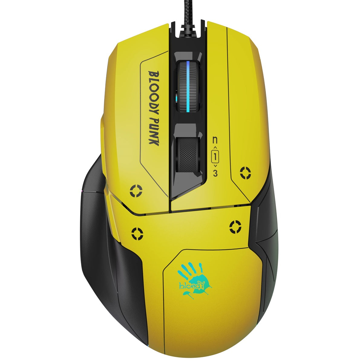 Bloody W70 Max  CPI RGB Gaming Mouse