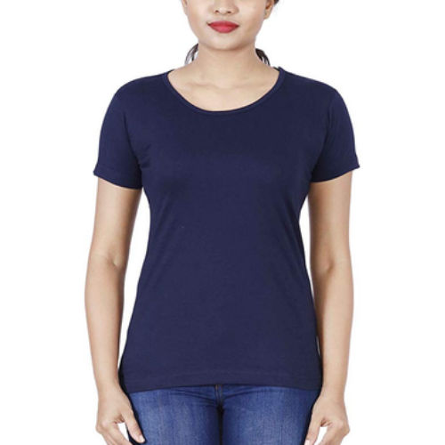 New Arrival  Plain T-shirt For Women Half Sleeves