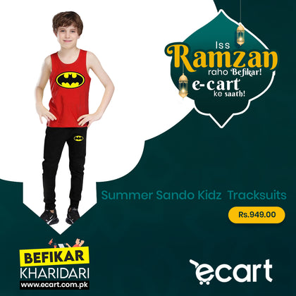 Ramzan Summer Sando Kids TrackSuit